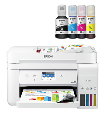 מדפסת מומלצת Epson EcoTank ET-4760 All-In-One